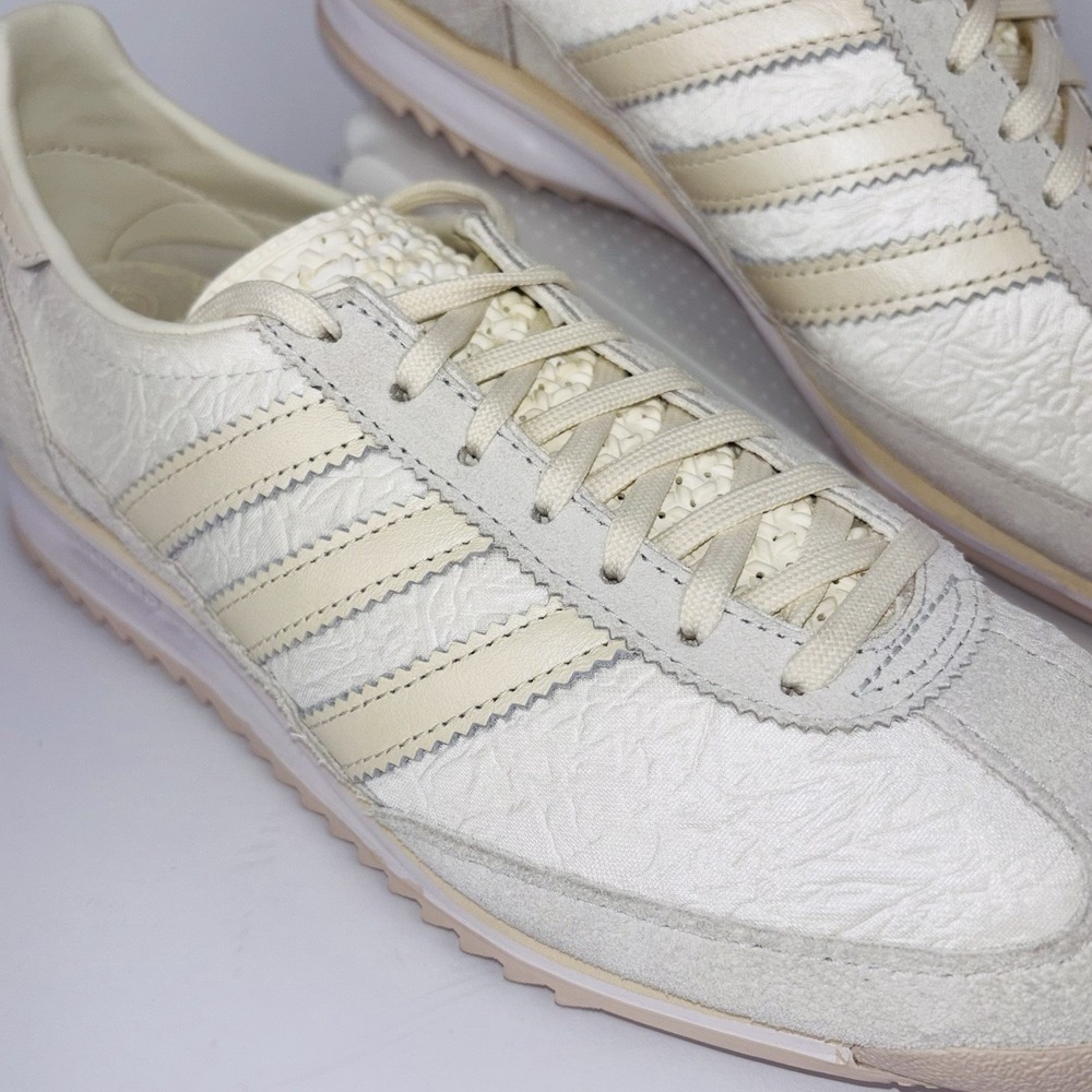 Adidas SL 72 OG Ivory Pearl Off White Sneakers Pink Sole JR3403 Women's US 7.5 - Picture 3 of 15